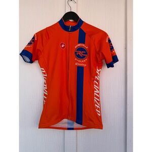 Castelli x Roseville Cyclery Team Racing Jersey Full Zip Biking Bike Cycling